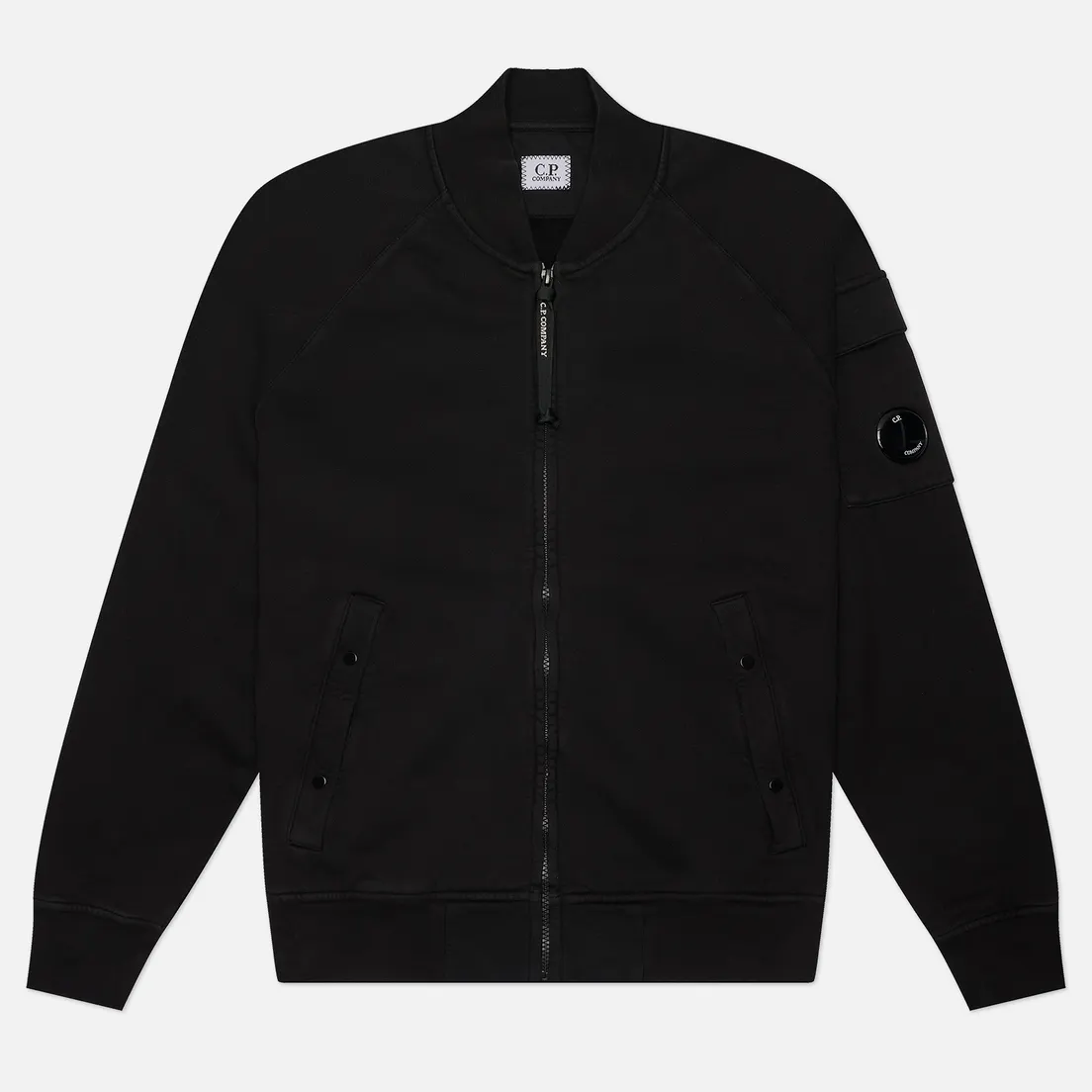 C.P. Company Мужская толстовка Brushed And Emerized Diagonal Fleece Bomber