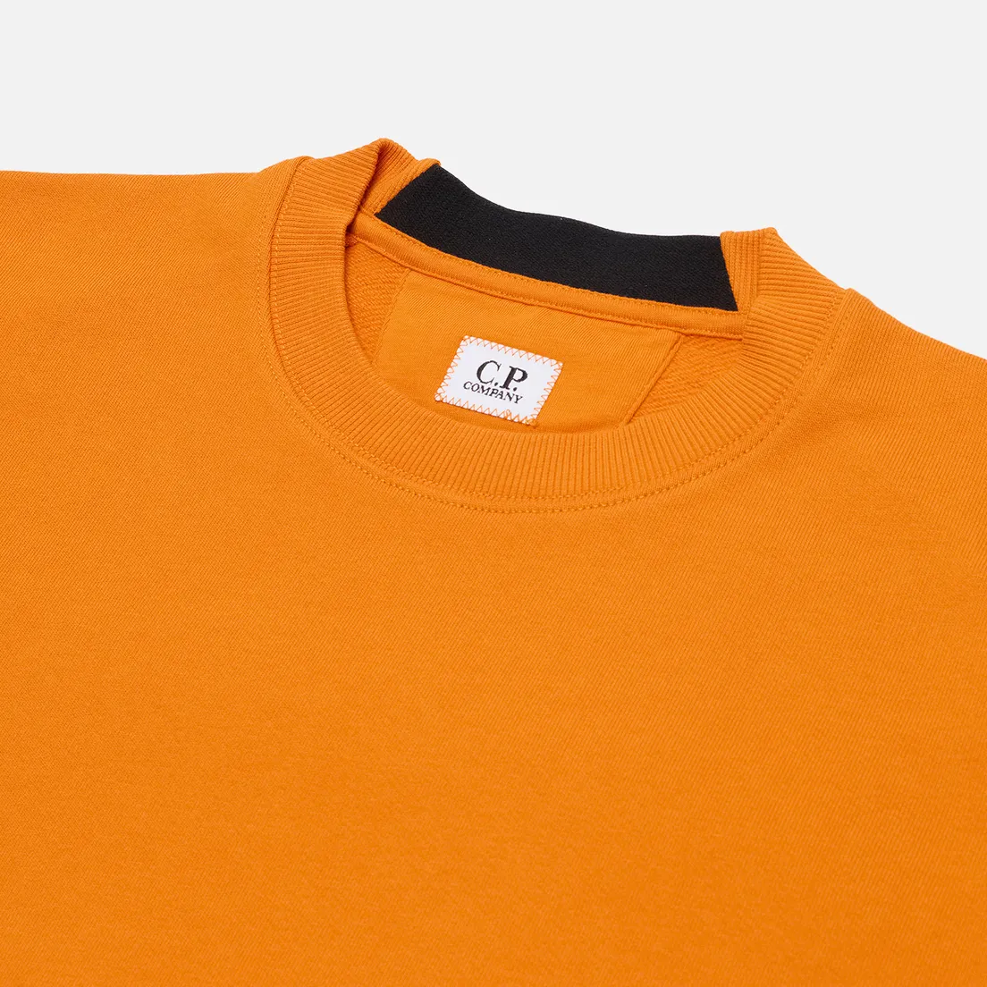 C.P. Company Мужская толстовка Diagonal Raised Fleece Crew Neck Lens Regular