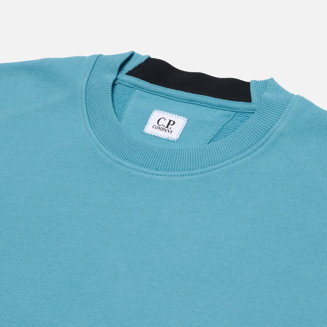 C.P. Company Мужская толстовка Diagonal Raised Fleece Crew Neck Lens Regular