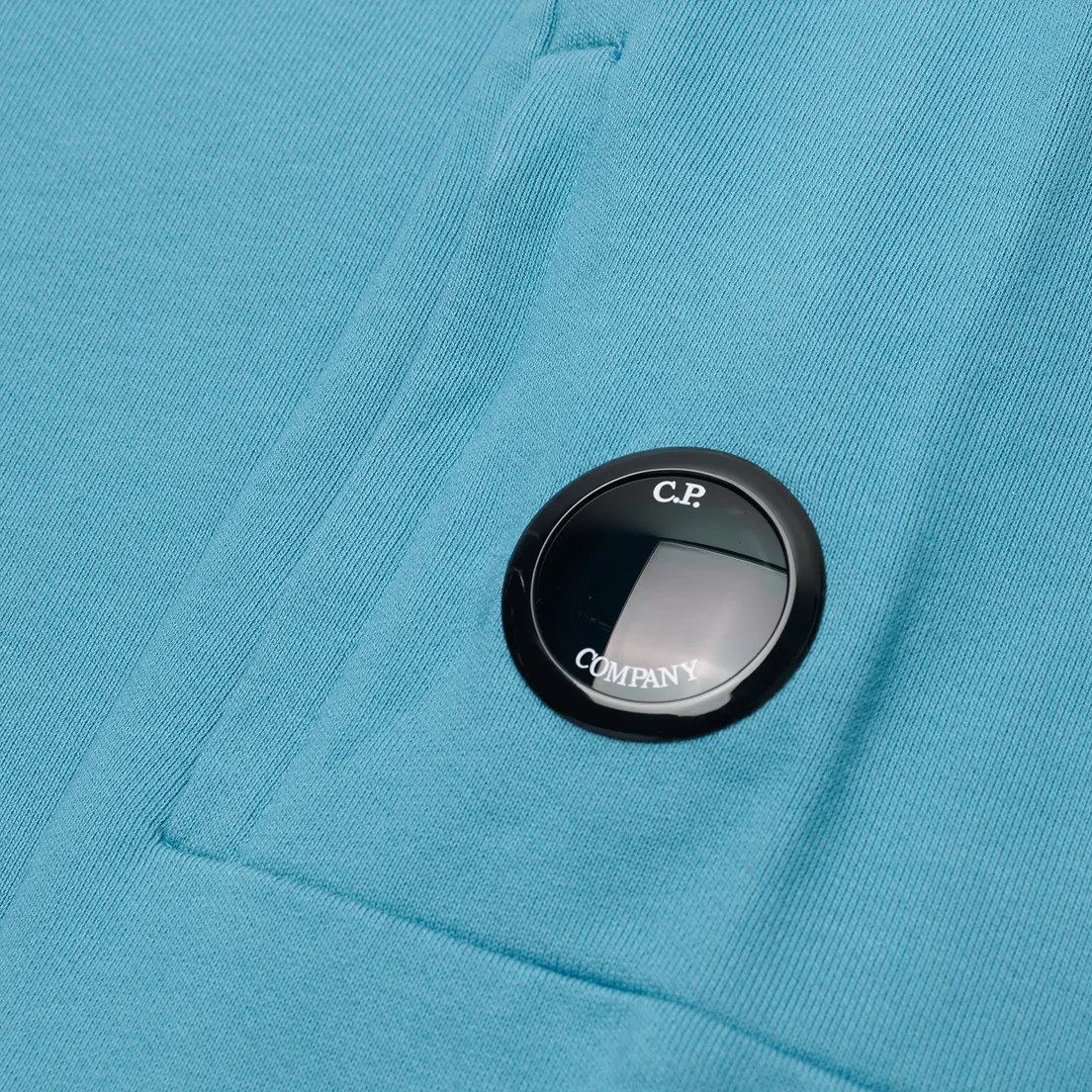 C.P. Company Мужская толстовка Diagonal Raised Fleece Crew Neck Lens Regular