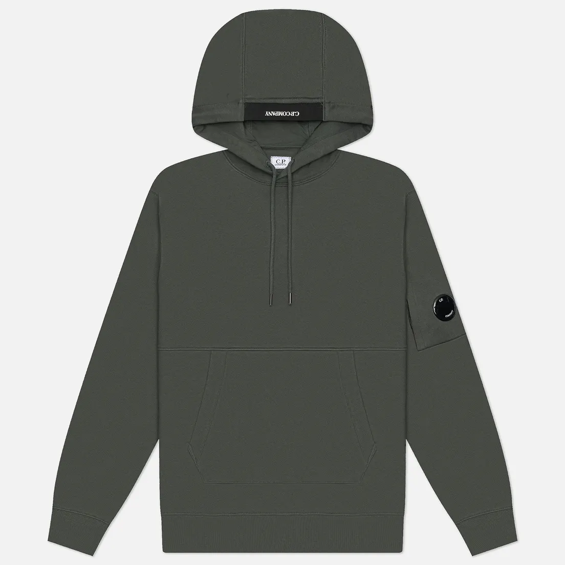 C.P. Company Мужская толстовка Diagonal Raised Fleece Lens Regular Fit Hoodie