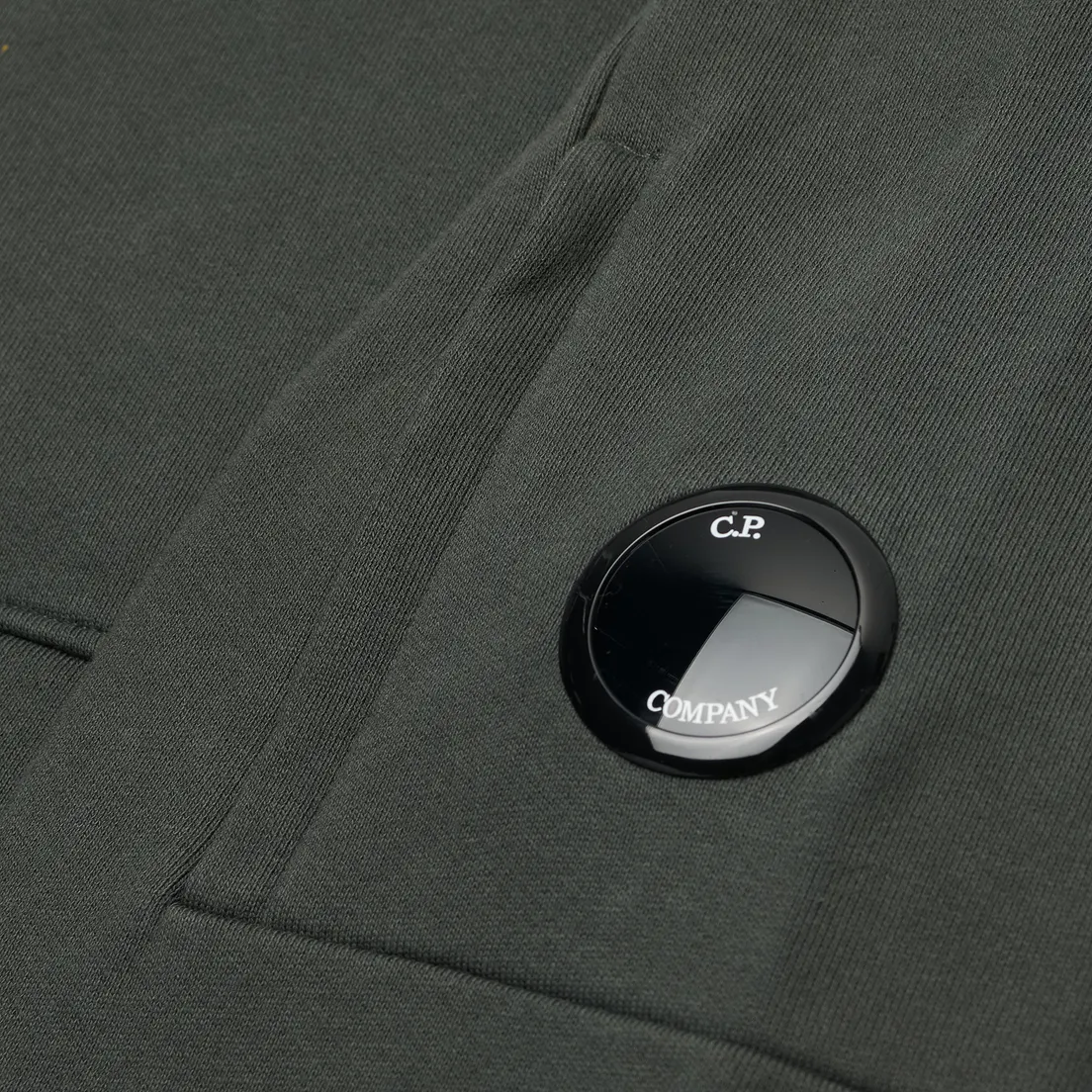 C.P. Company Мужская толстовка Diagonal Raised Fleece Lens Regular Fit Hoodie