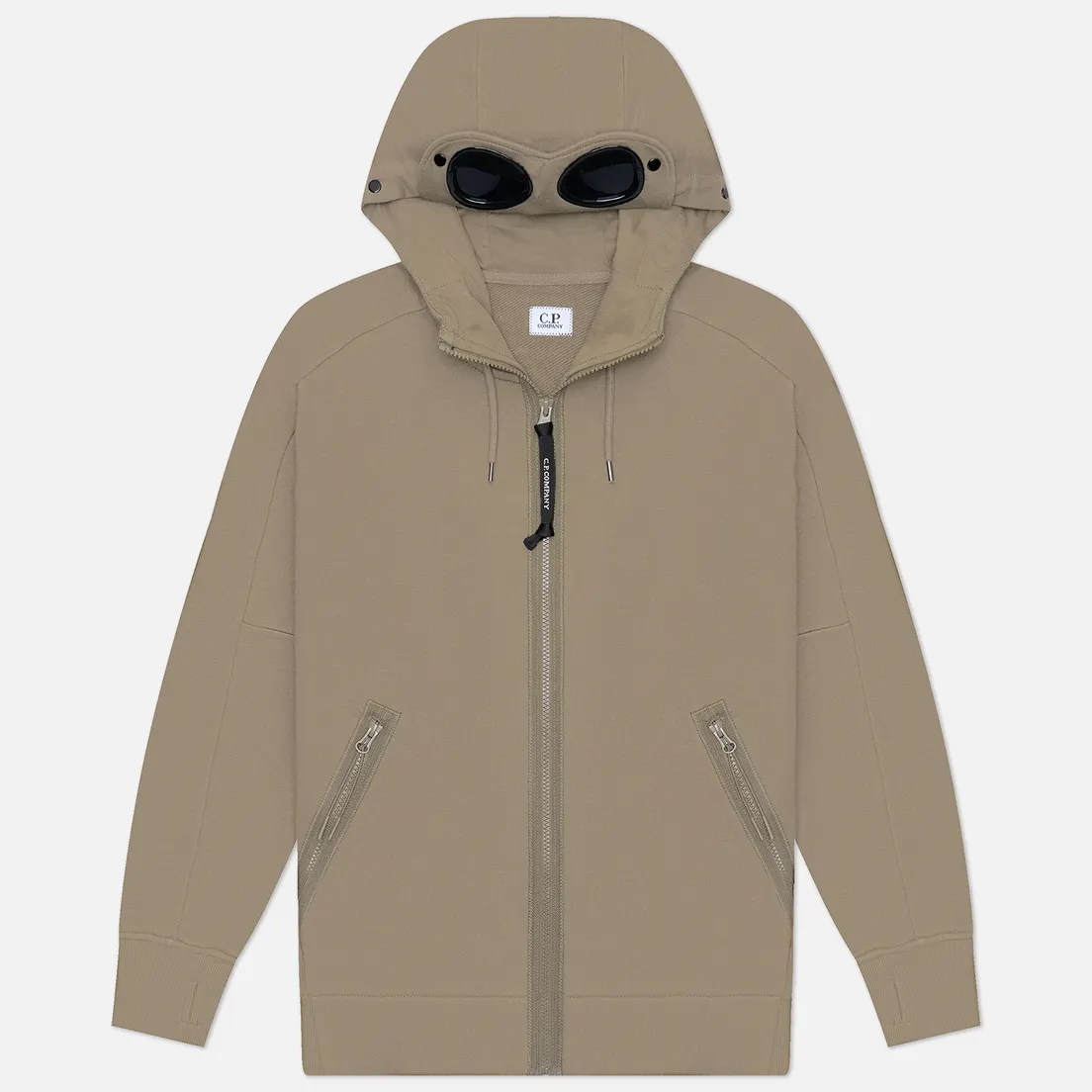 C.P. Company Мужская толстовка Adjustable Hoodie Kangaroo Pocket Lens