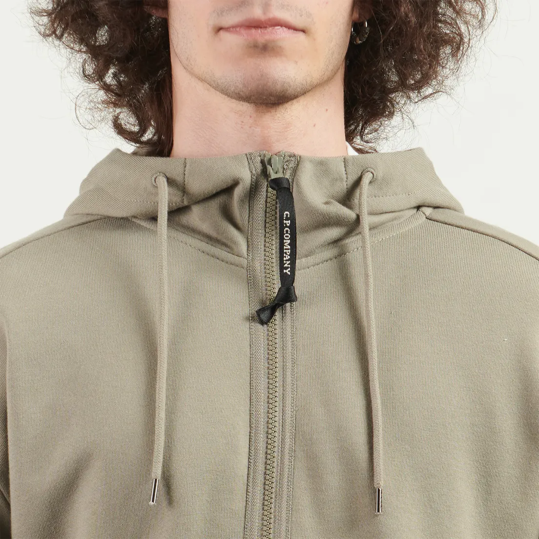 C.P. Company Мужская толстовка Adjustable Hoodie Kangaroo Pocket Lens