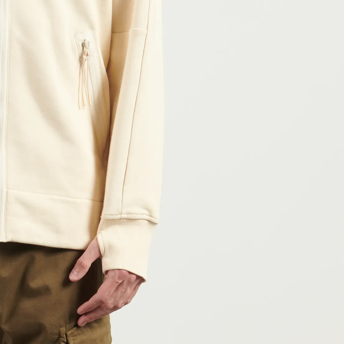 C.P. Company Мужская толстовка Adjustable Hoodie Kangaroo Pocket Lens
