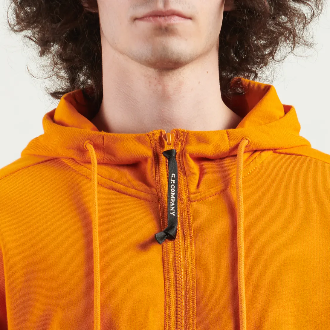 C.P. Company Мужская толстовка Adjustable Hoodie Kangaroo Pocket Lens