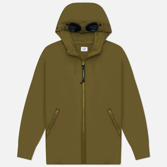 Мужская толстовка C.P. Company Adjustable Hoodie Kangaroo Pocket Lens