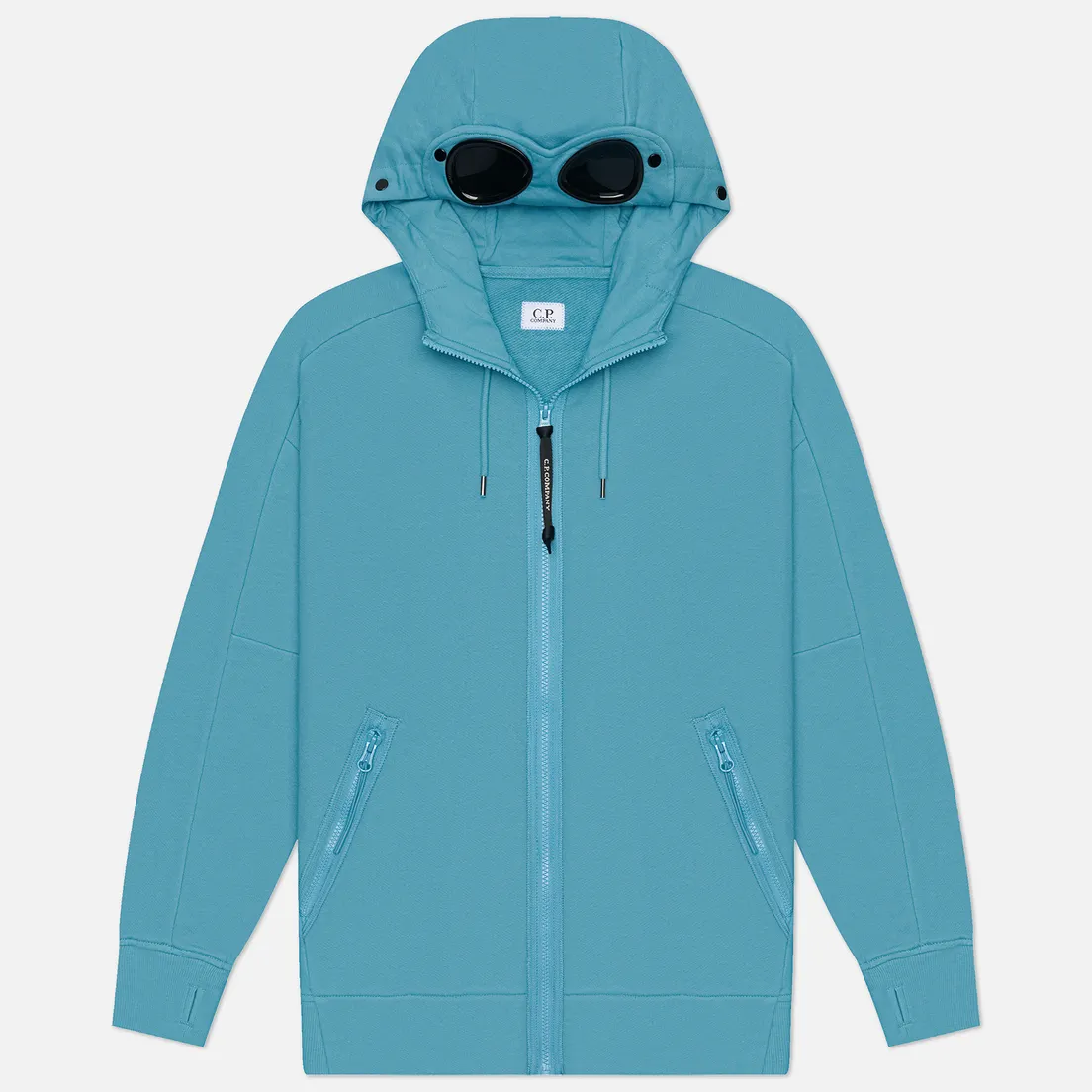 C.P. Company Мужская толстовка Adjustable Hoodie Kangaroo Pocket Lens