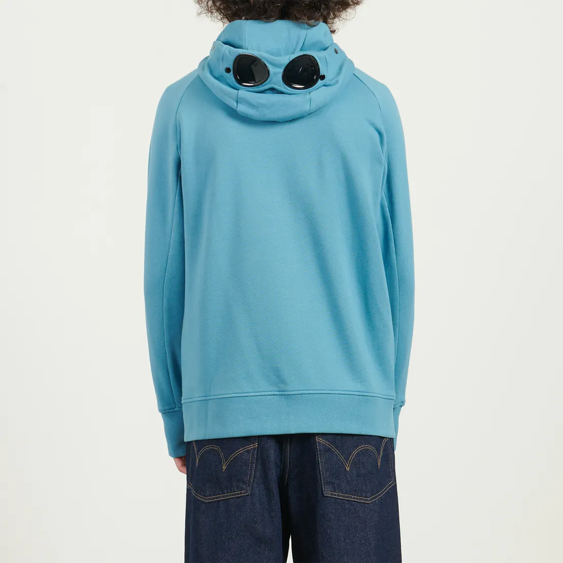 C.P. Company Мужская толстовка Adjustable Hoodie Kangaroo Pocket Lens