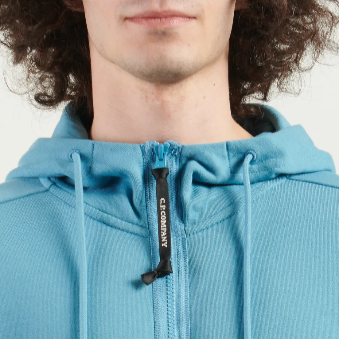 C.P. Company Мужская толстовка Adjustable Hoodie Kangaroo Pocket Lens