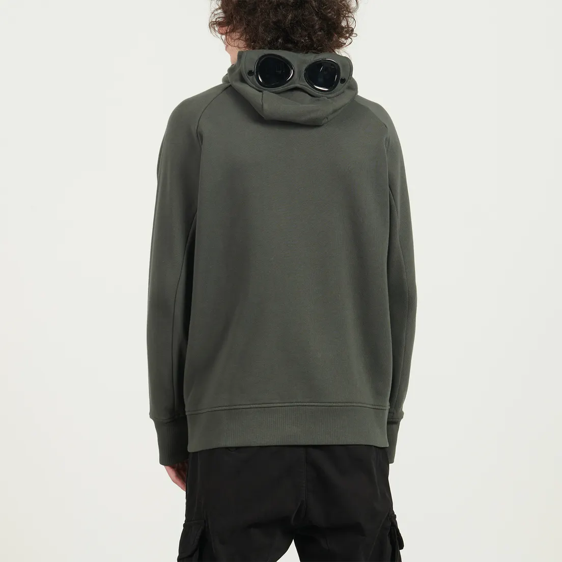C.P. Company Мужская толстовка Adjustable Hoodie Kangaroo Pocket Lens