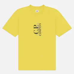 C.P. Company Мужская футболка 30/1 Jersey Logo Comfort Fit