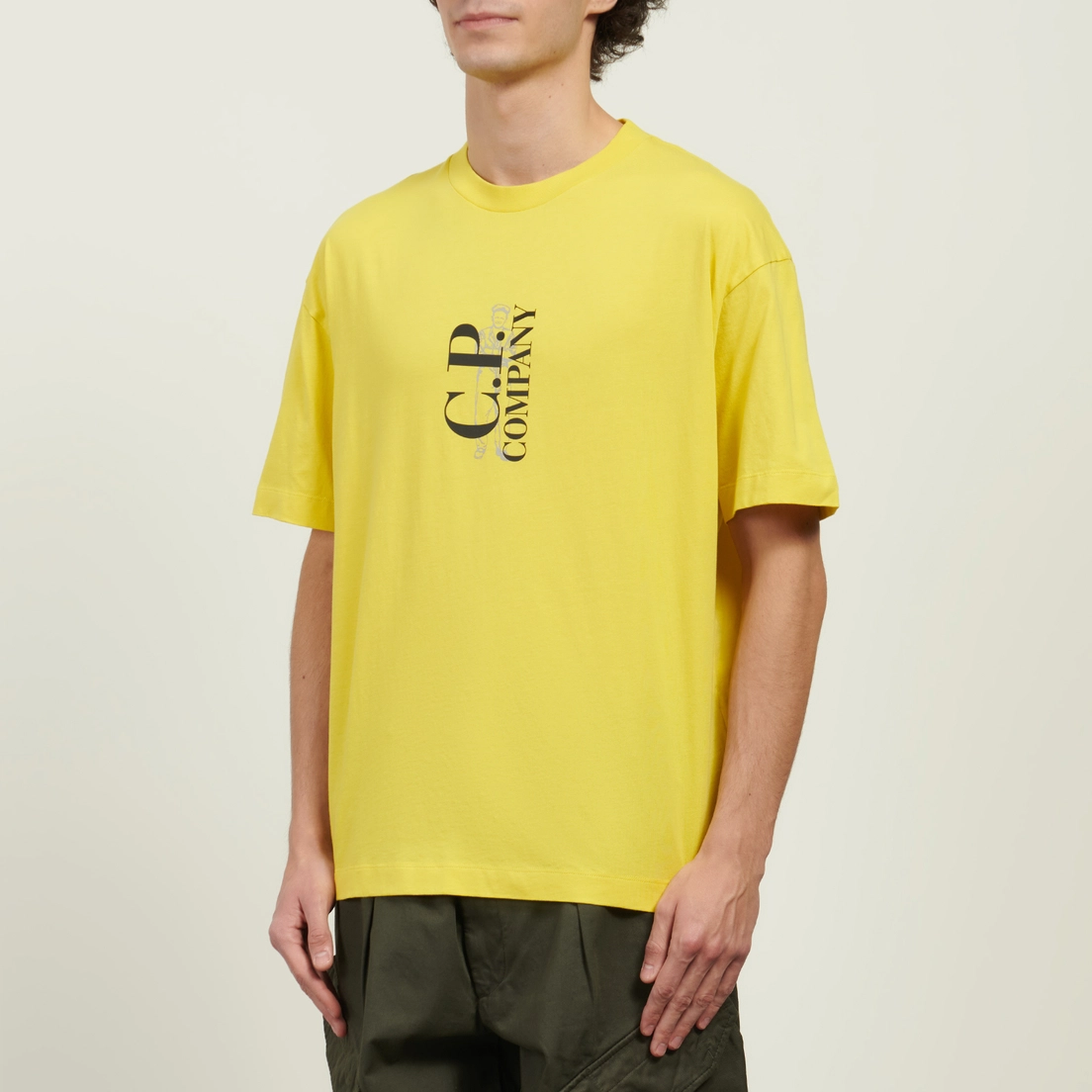 C.P. Company Мужская футболка 30/1 Jersey Logo Comfort Fit