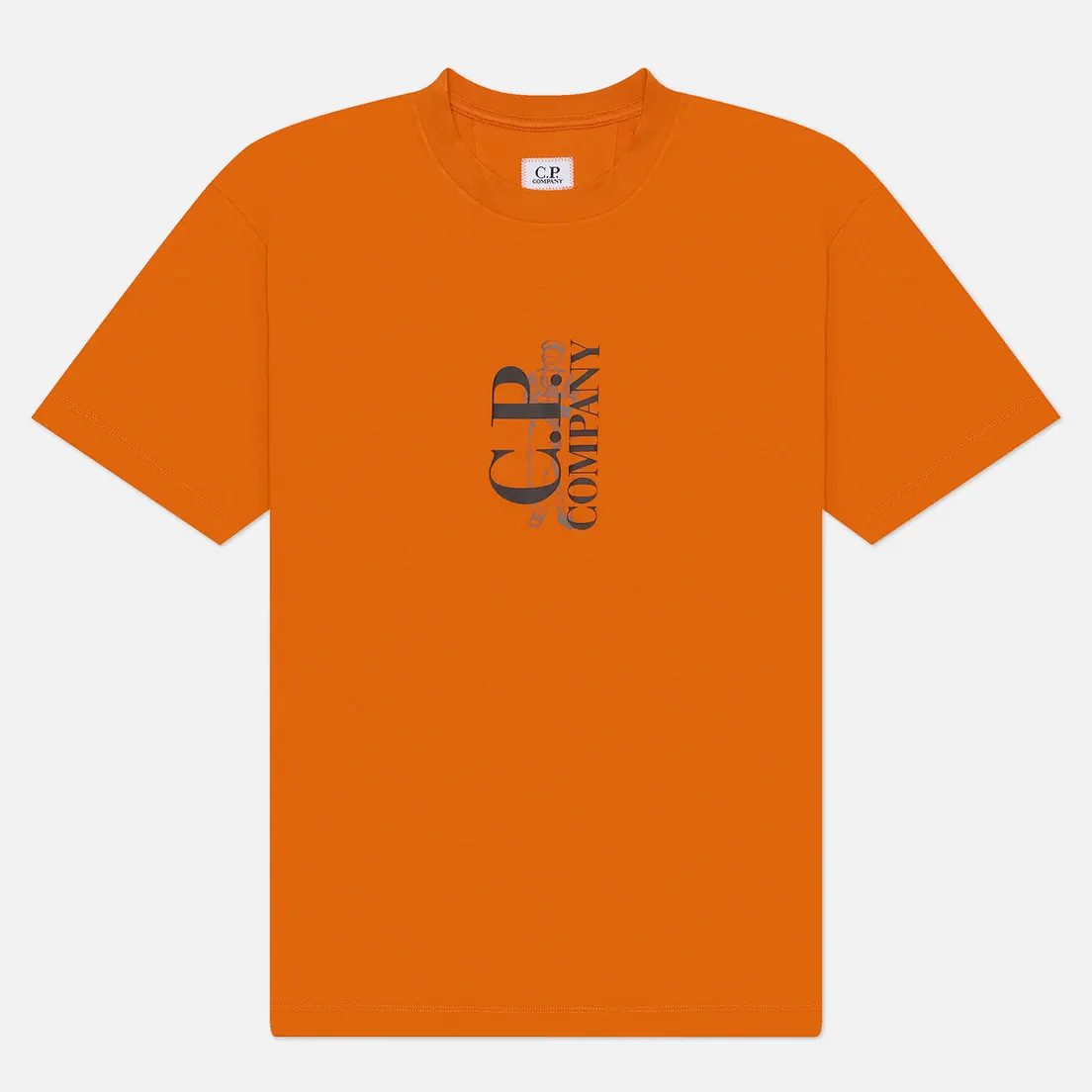 C.P. Company Мужская футболка 30/1 Jersey Logo Comfort Fit