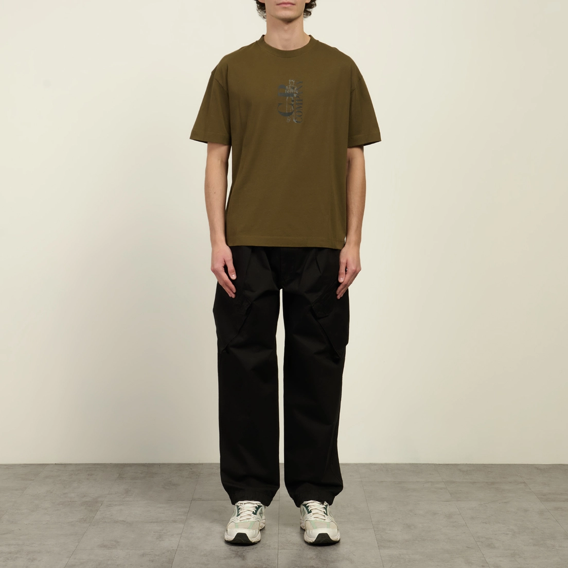 C.P. Company Мужская футболка 30/1 Jersey Logo Comfort Fit