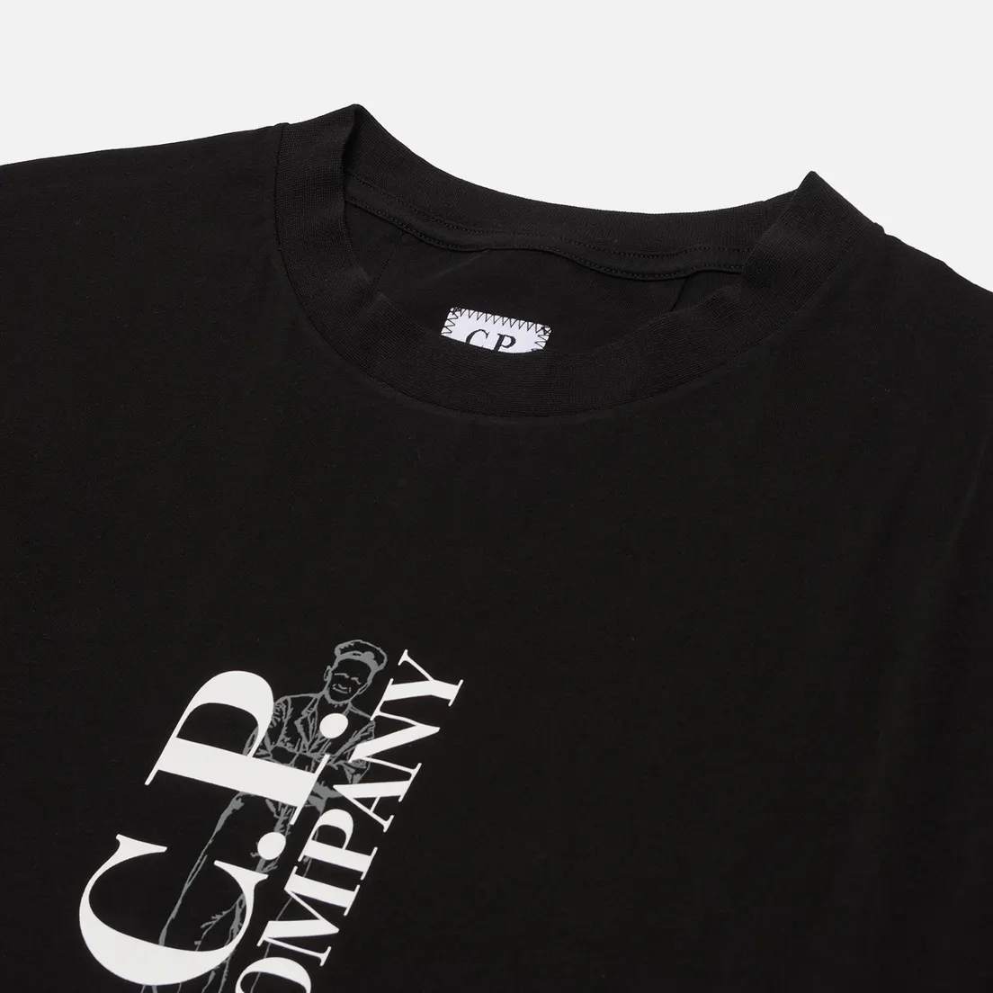 C.P. Company Мужская футболка 30/1 Jersey Logo Comfort Fit