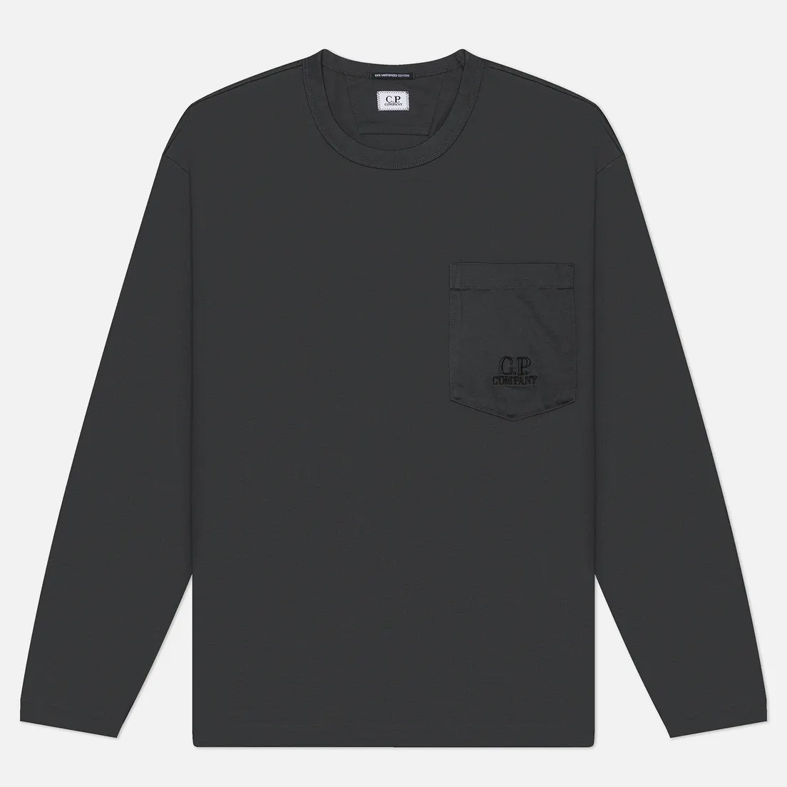 C.P. Company Мужской лонгслив Mercerized 30/2 Jersey Twisted