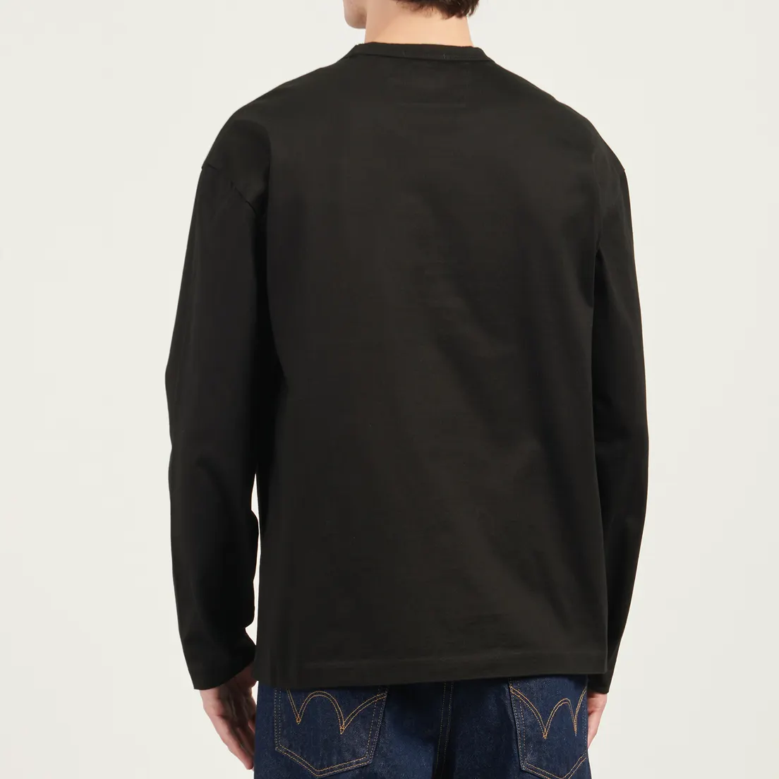 C.P. Company Мужской лонгслив Mercerized 30/2 Jersey Twisted