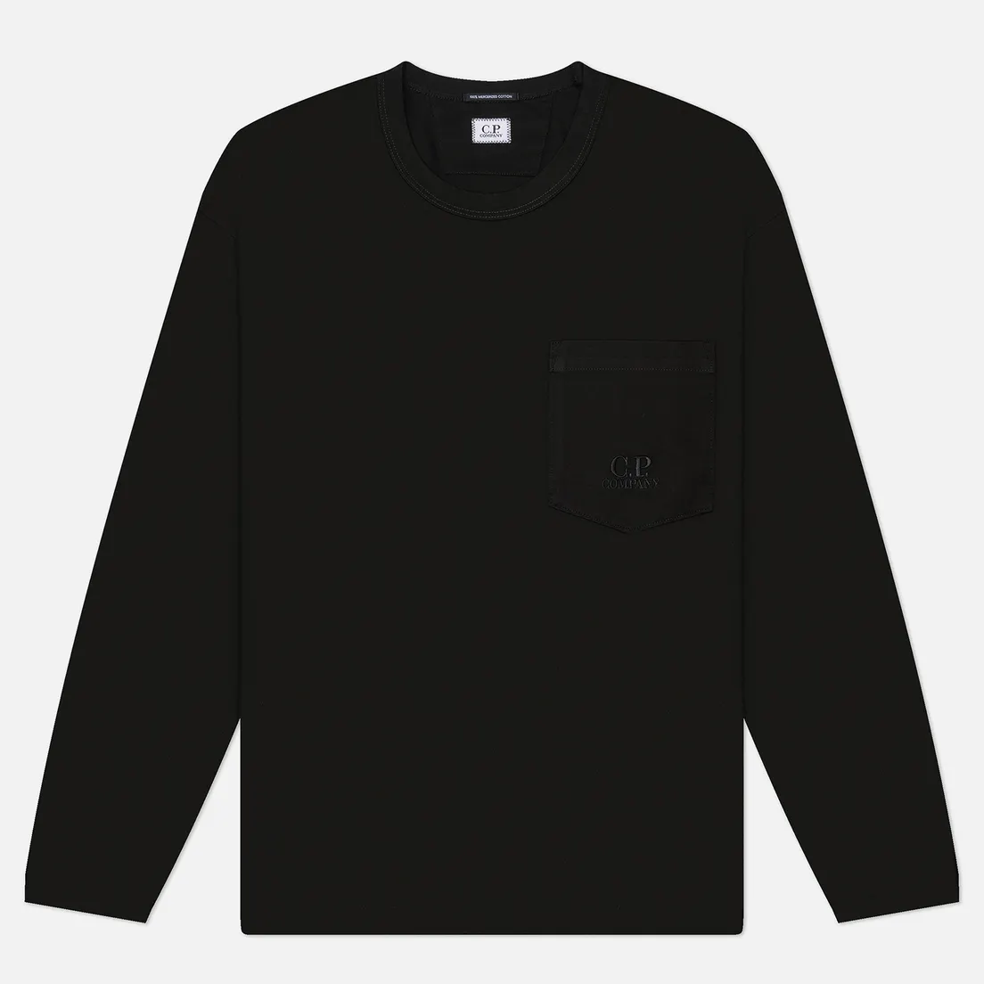 C.P. Company Мужской лонгслив Mercerized 30/2 Jersey Twisted