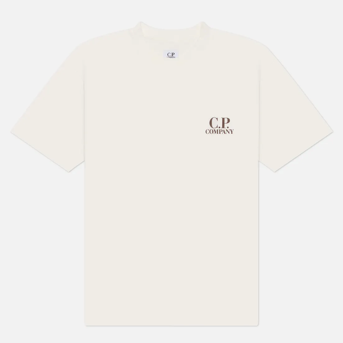 C.P. Company Мужская футболка 30/1 Jersey Logo Printed Logo