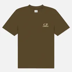 C.P. Company Мужская футболка 30/1 Jersey Logo Printed Logo