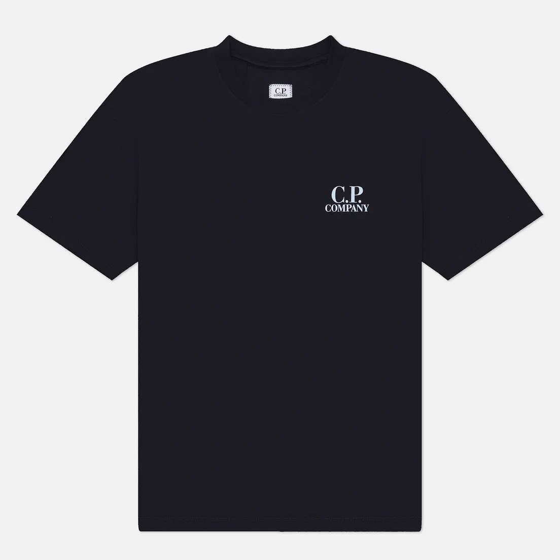 C.P. Company Мужская футболка 30/1 Jersey Logo Printed Logo