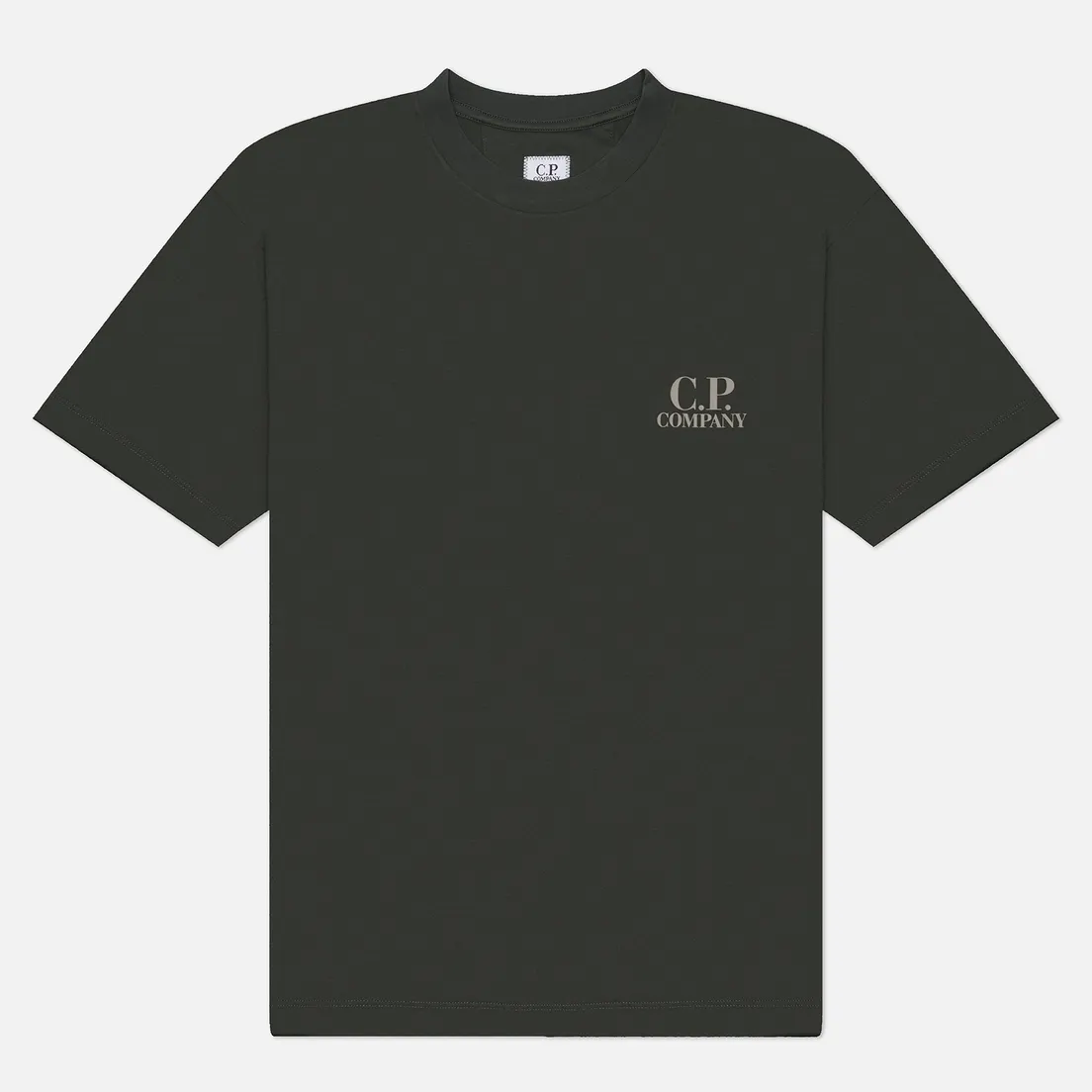 C.P. Company Мужская футболка 30/1 Jersey Logo Printed Logo