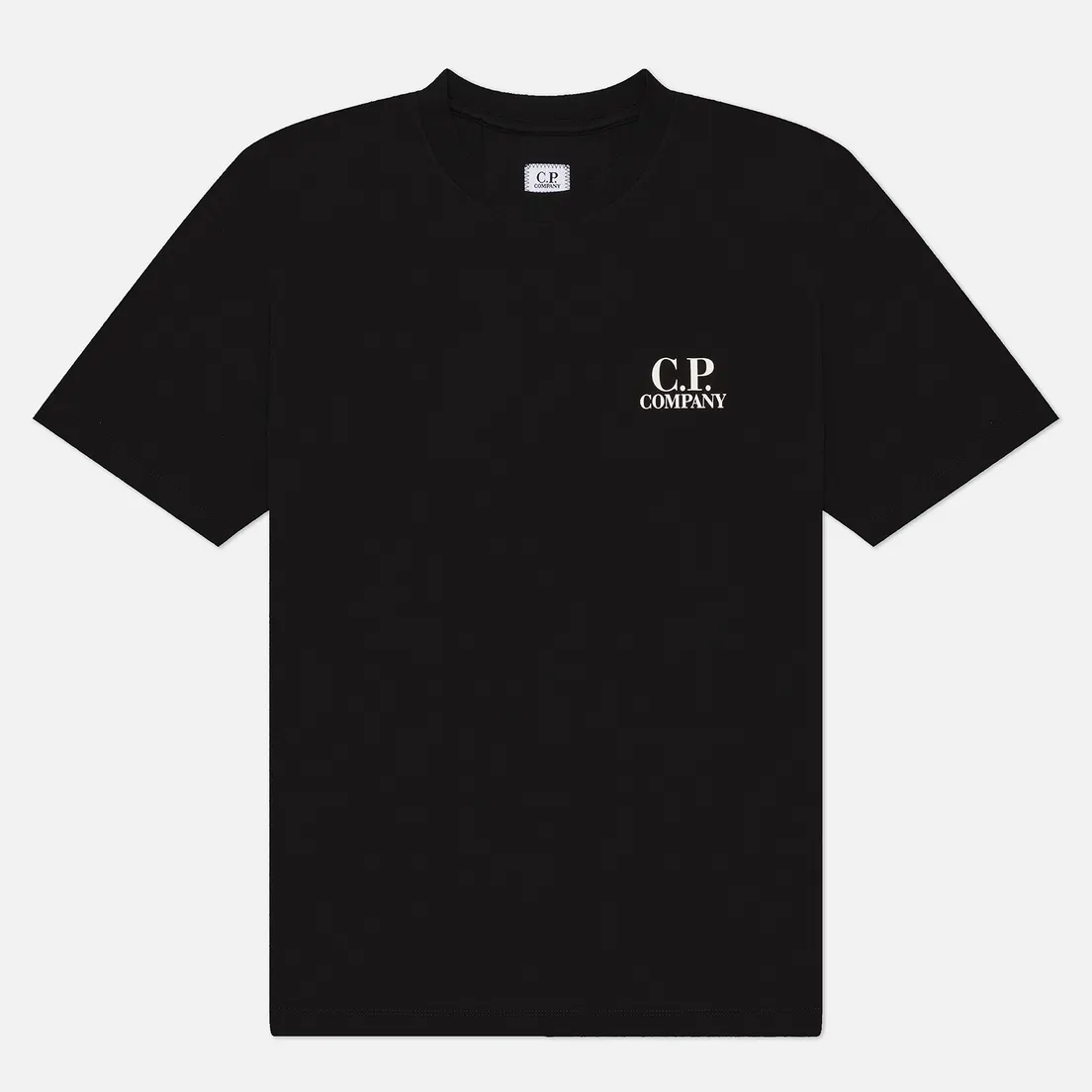 C.P. Company Мужская футболка 30/1 Jersey Logo Printed Logo