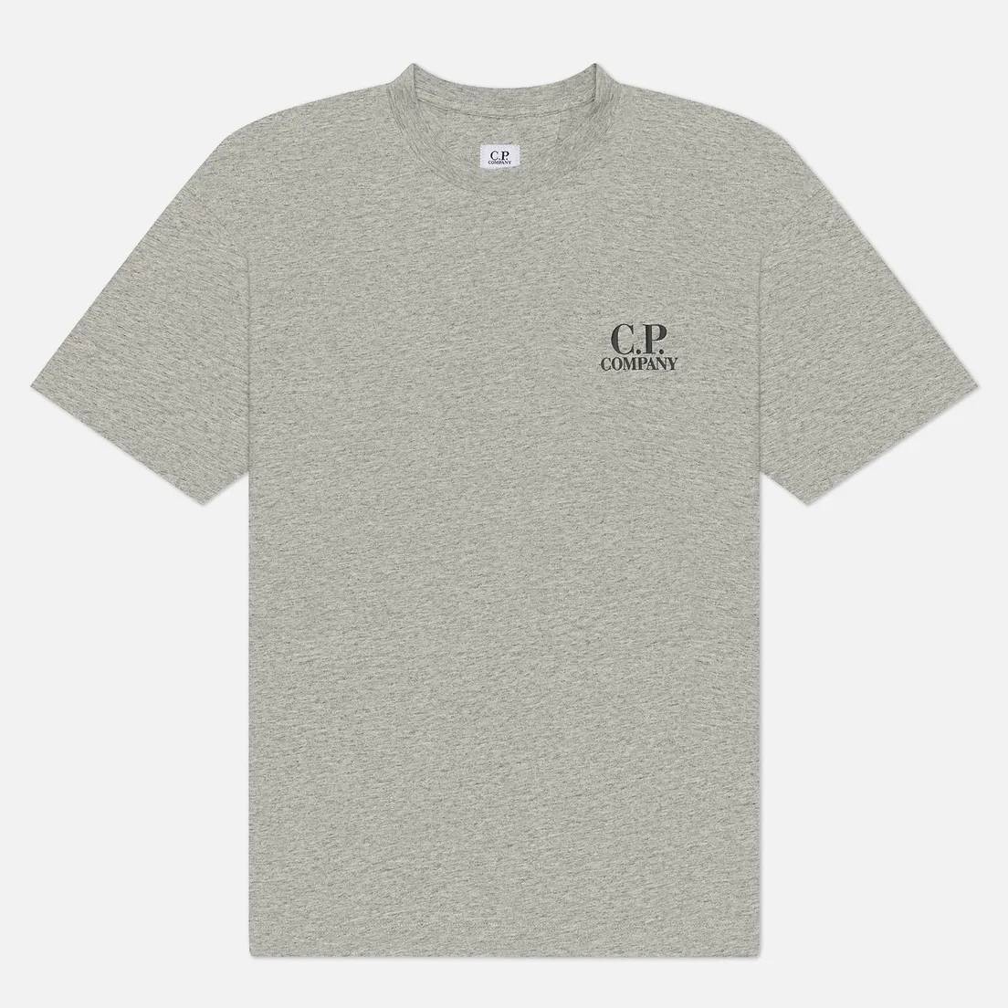 C.P. Company Мужская футболка 30/1 Jersey Logo Printed Logo