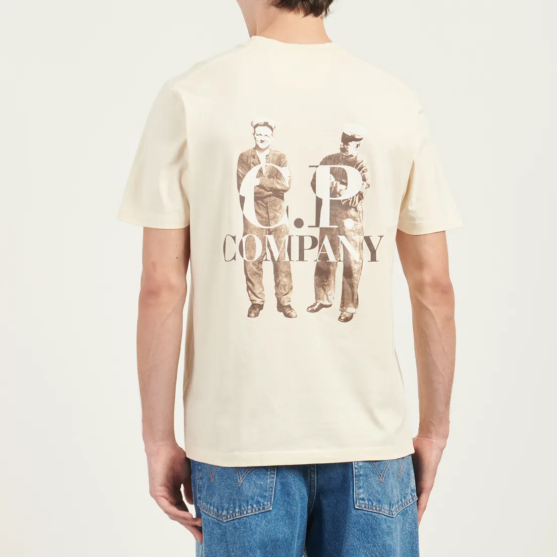 C.P. Company Мужская футболка 30/1 Jersey British Sailor Logo
