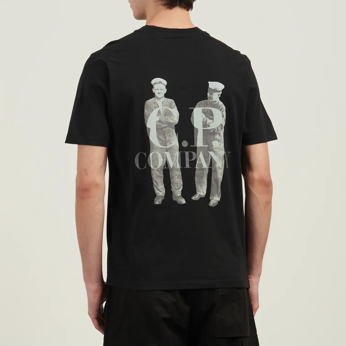 C.P. Company Мужская футболка 30/1 Jersey British Sailor Logo