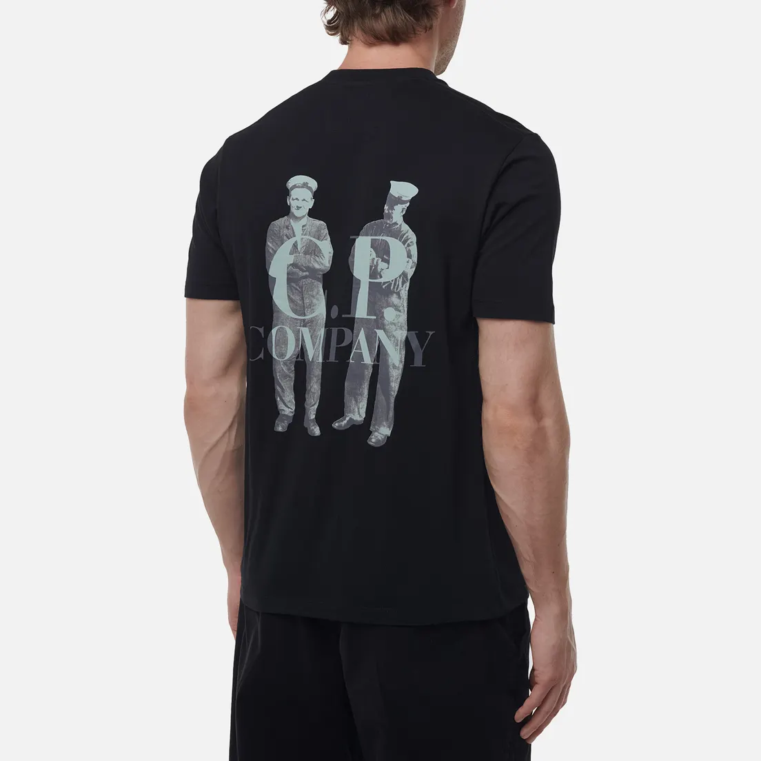 C.P. Company Мужская футболка 30/1 Jersey British Sailor Logo