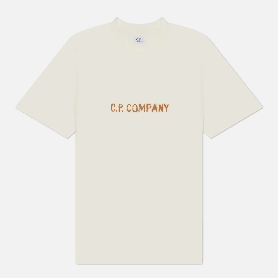 C.P. Company Мужская футболка 30/1 Jersey Screen-Printed Logo