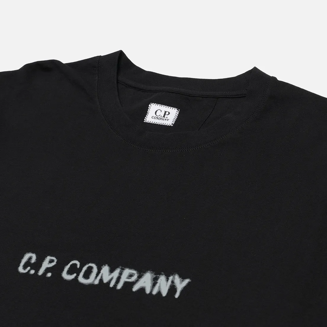 C.P. Company Мужская футболка 30/1 Jersey Screen-Printed Logo