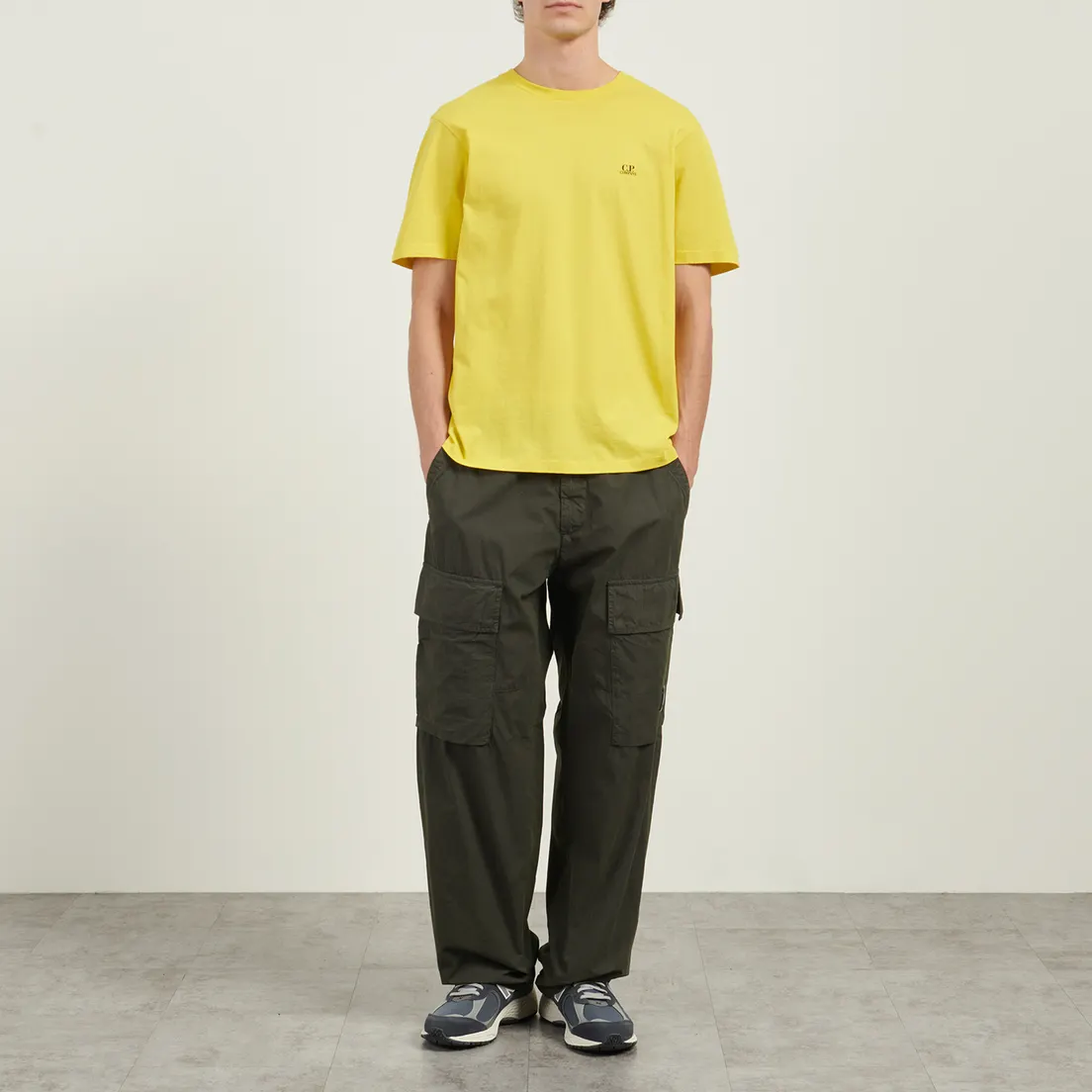 C.P. Company Мужская футболка 30/1 Jersey Goggle Regular Fit