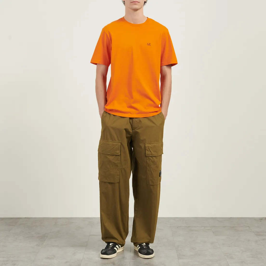 C.P. Company Мужская футболка 30/1 Jersey Goggle Regular Fit