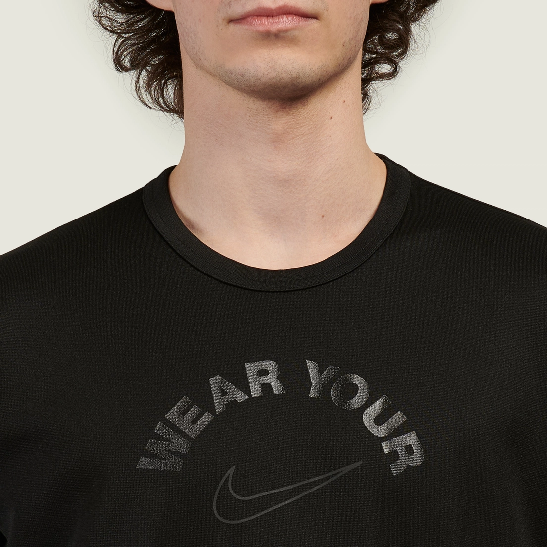 Comme des Garcons Black Мужская футболка x Nike Wear Your Freedom