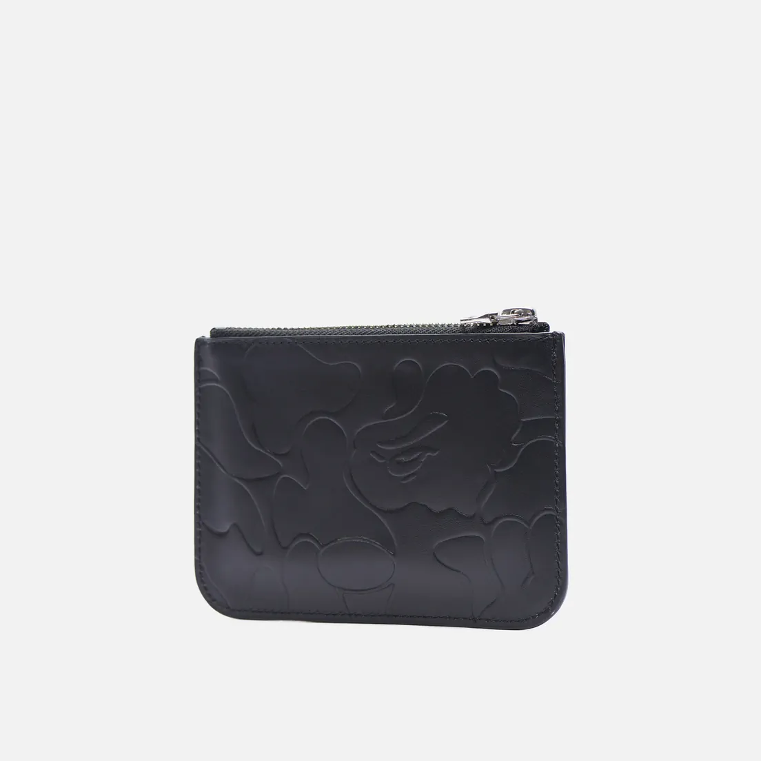 A Bathing Ape Кошелек Solid Camo Leather Pouch