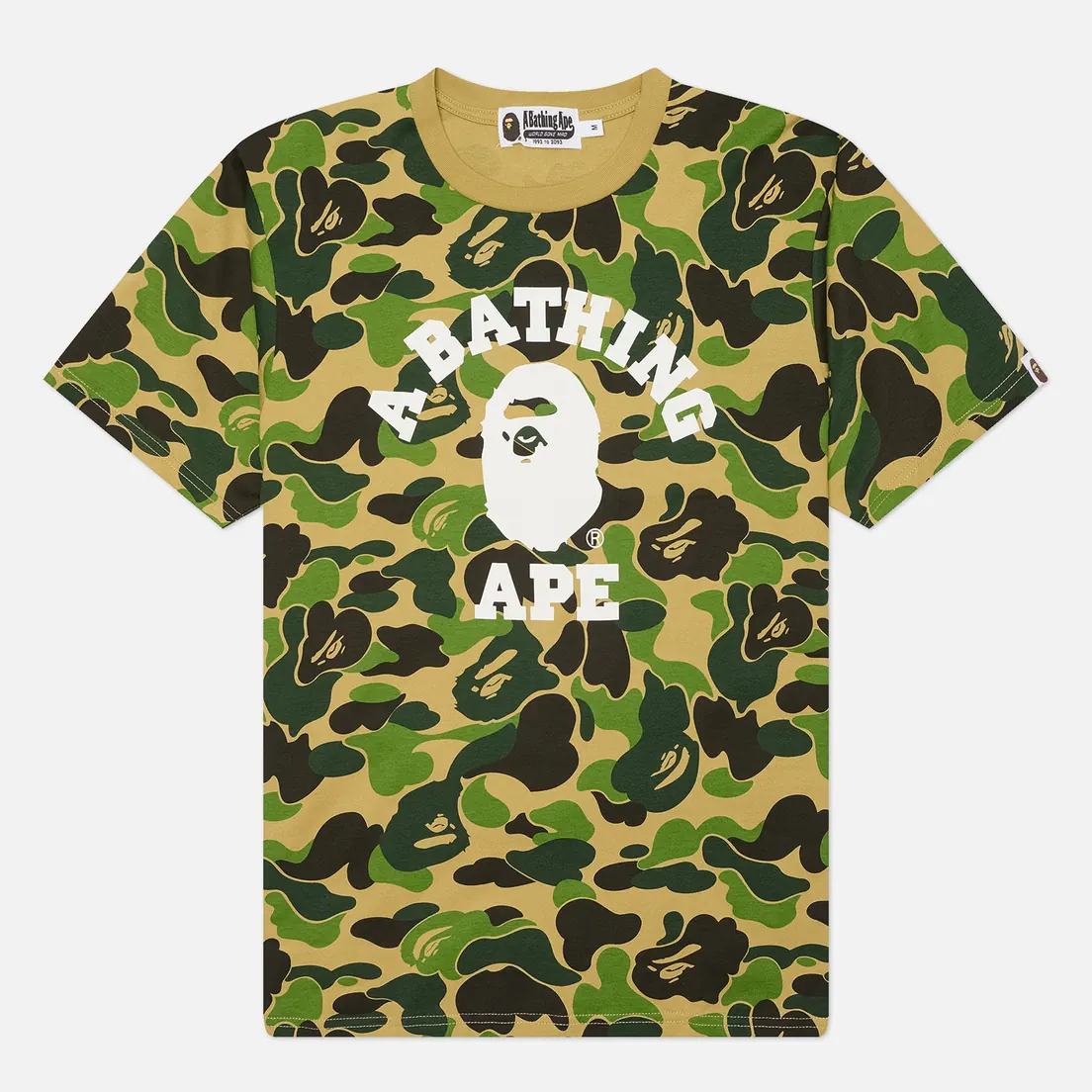 A Bathing Ape Мужская футболка ABC Camo College