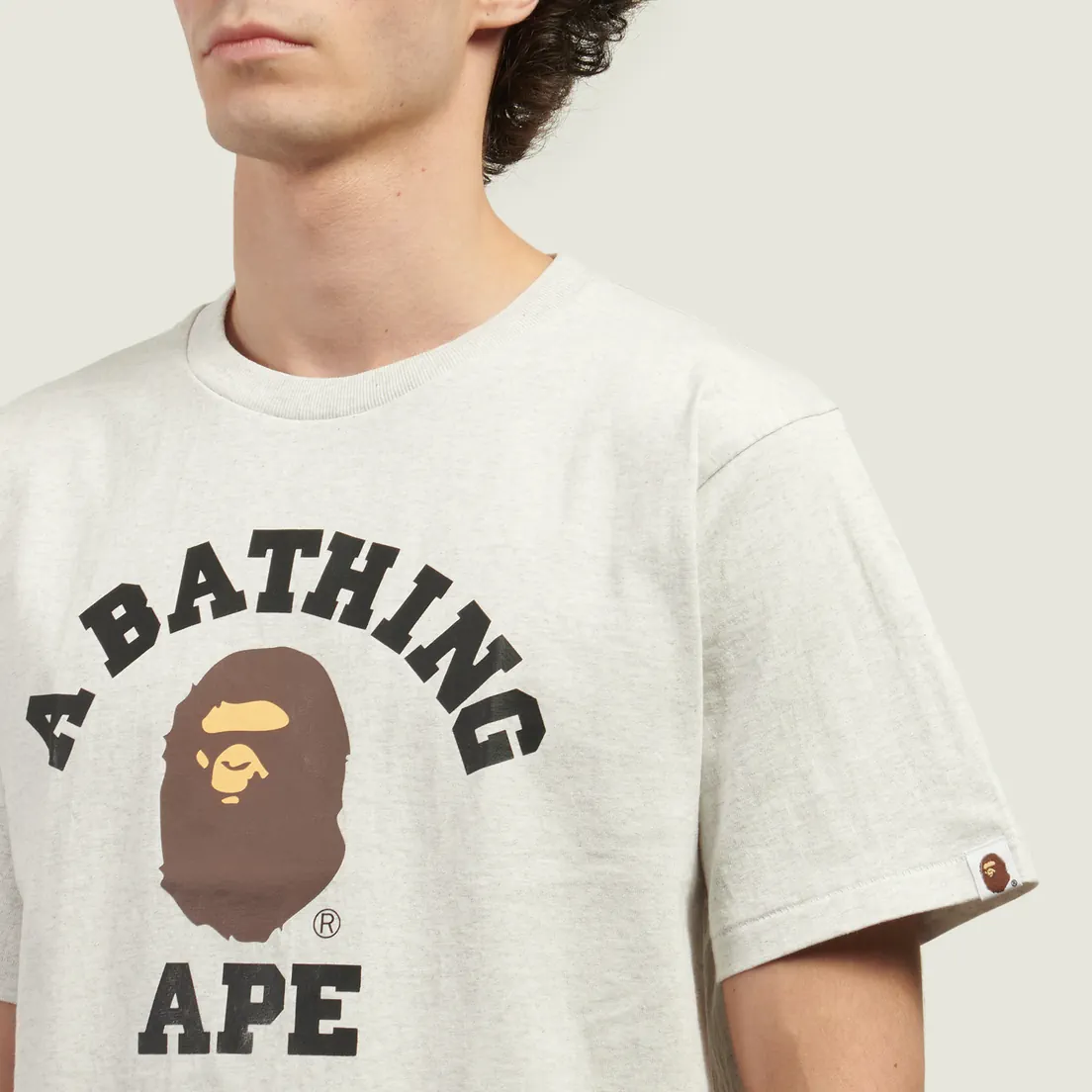 A Bathing Ape Мужская футболка College