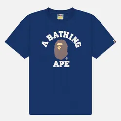A Bathing Ape Мужская футболка College