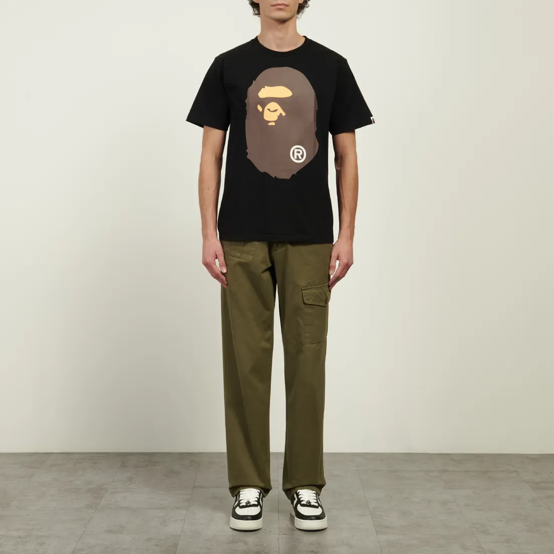 A Bathing Ape Мужская футболка Big Ape Head