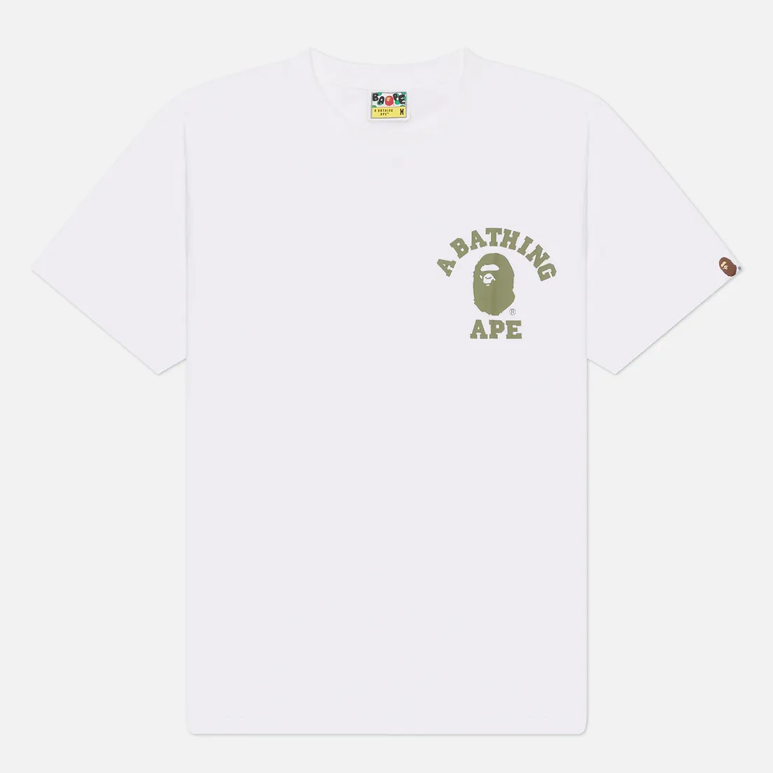 A Bathing Ape Мужская футболка 1st Camo College ATS