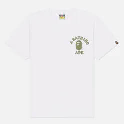 A Bathing Ape Мужская футболка 1st Camo College ATS