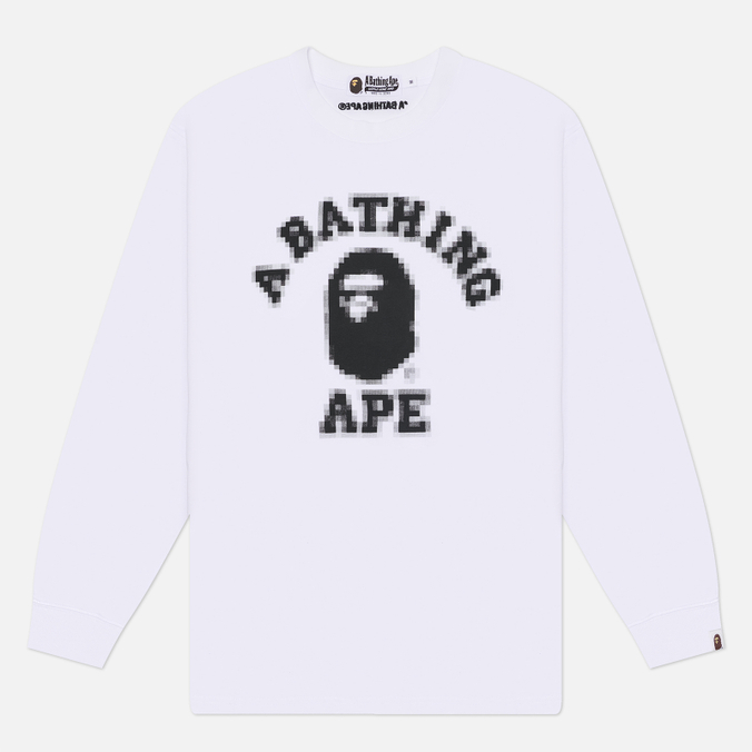 Мужской лонгслив A Bathing Ape College Relaxed Fit