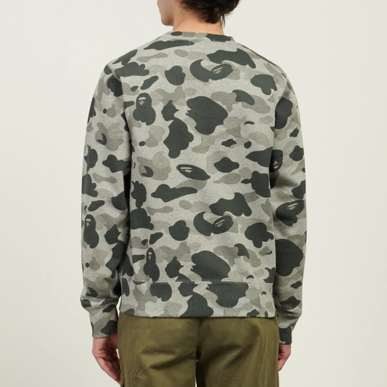 A BATHING APE HEATHER GRAY CAMO スタジャン A BATHING APE® Heather