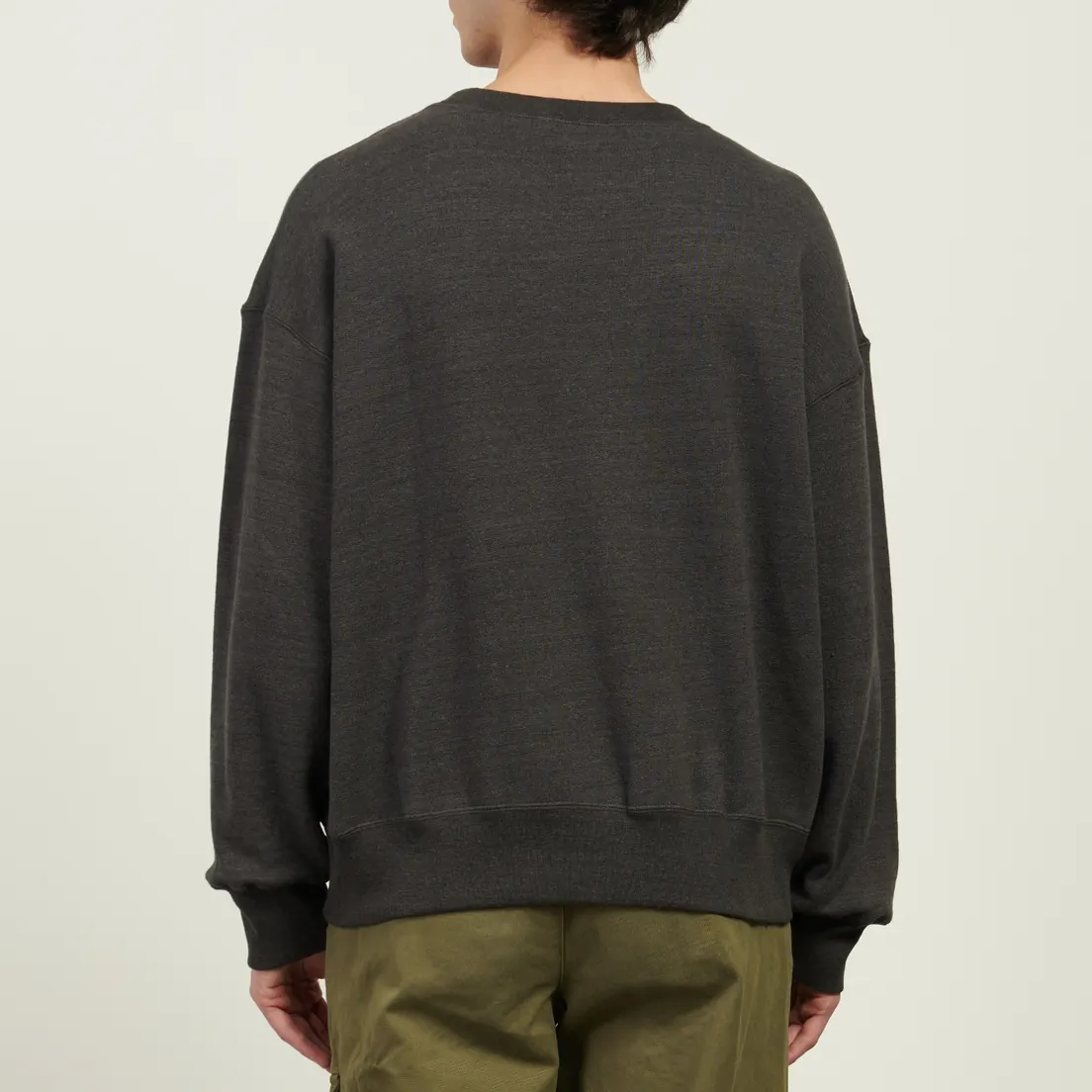 A Bathing Ape Мужская толстовка Over Dye Busy Works Relaxed Fit Crewneck