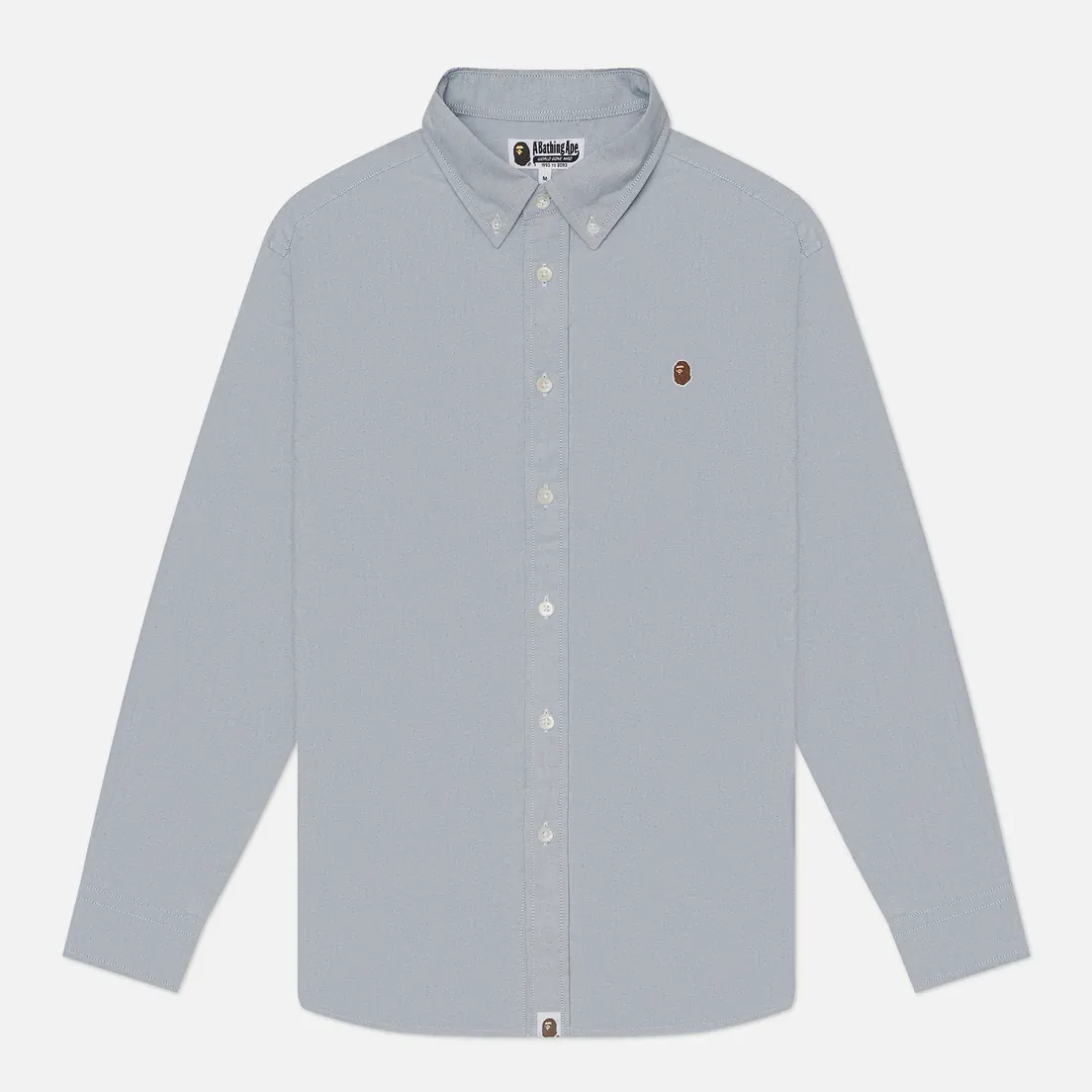 A Bathing Ape Мужская рубашка One Point Oxford