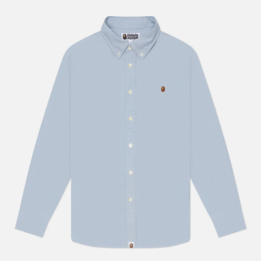 A Bathing Ape Мужская рубашка One Point Oxford