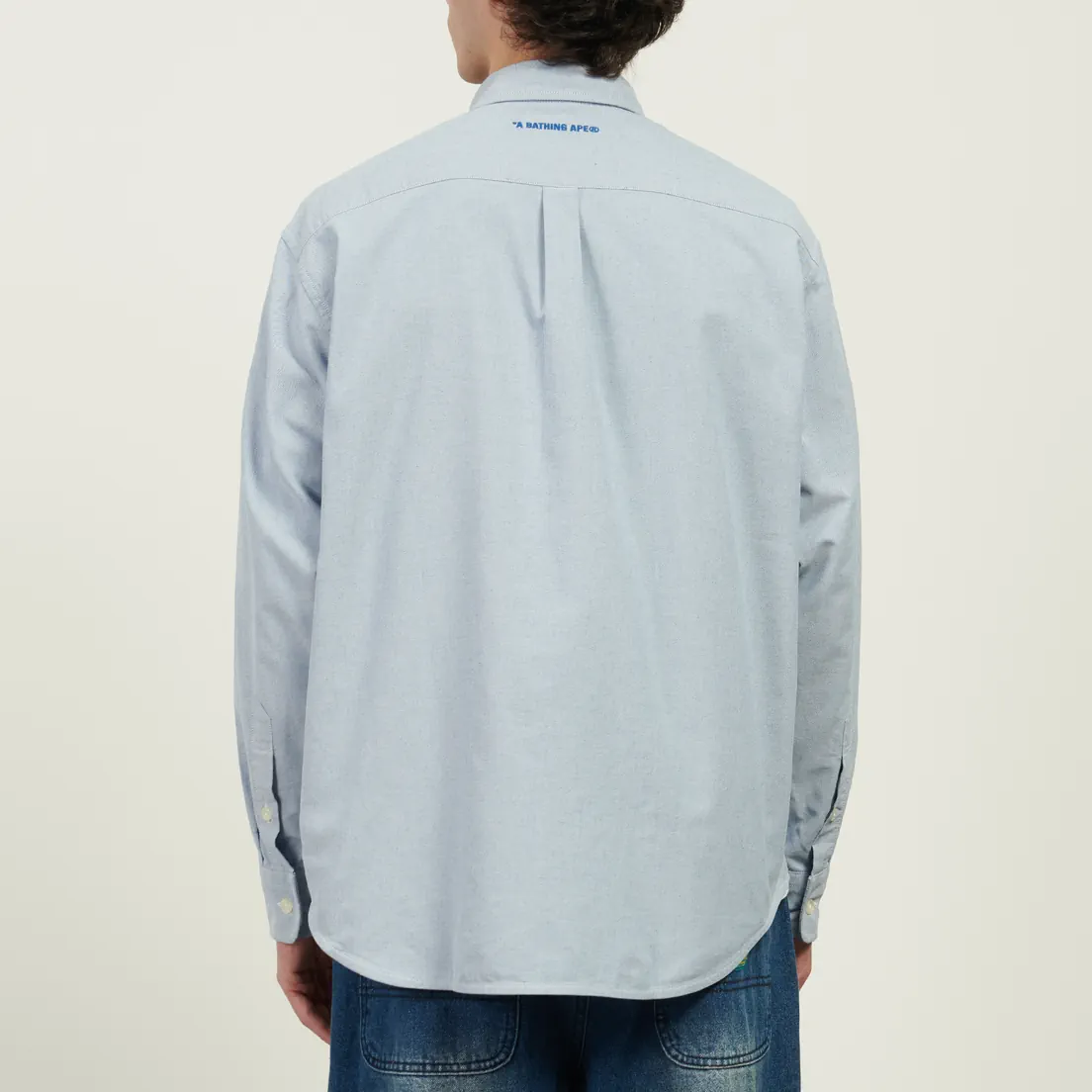 A Bathing Ape Мужская рубашка One Point Oxford
